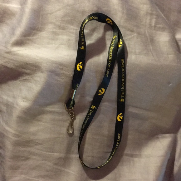 iowa hawkeye lanyard